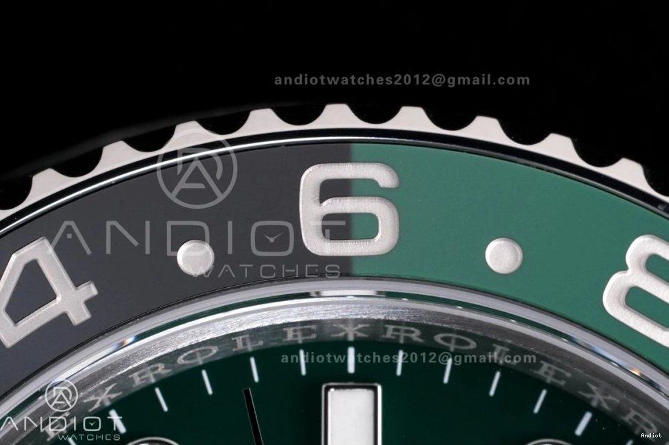 Durable 884 V3 126729 Edition Green VTNR II SS DD Bracelet GMT-Master Sprite 1:1 Oyster VSF 904L On Dial Best 0708
